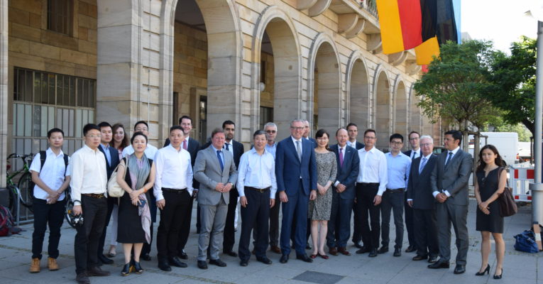 Visit of an official delegation from Chongqing to Mannheim
