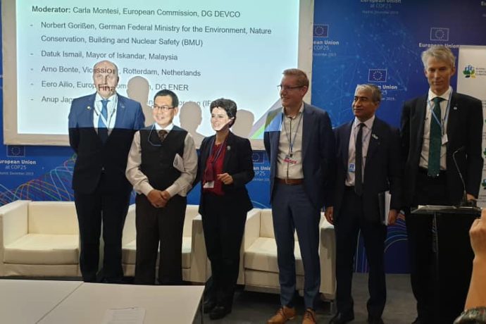 GCoM Day at COP25 – IUC Pilot City of Iskandar (Malaysia) Shares Experience in Attaining Private Investments for Climate Projects