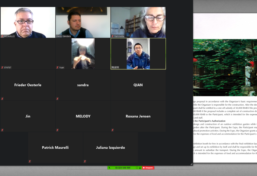 EU Cities / Yangzhou Online Discussion on Horticulture Expo 2021