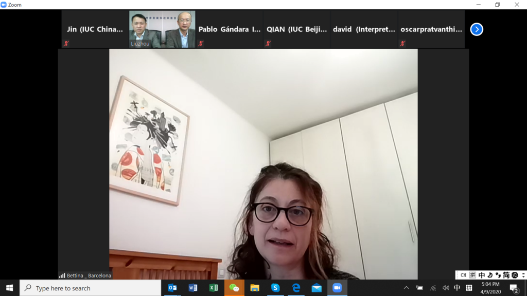 巴萨罗那市政府国际关系部主任发言 巴萨罗那市政府国际关系部主任发言