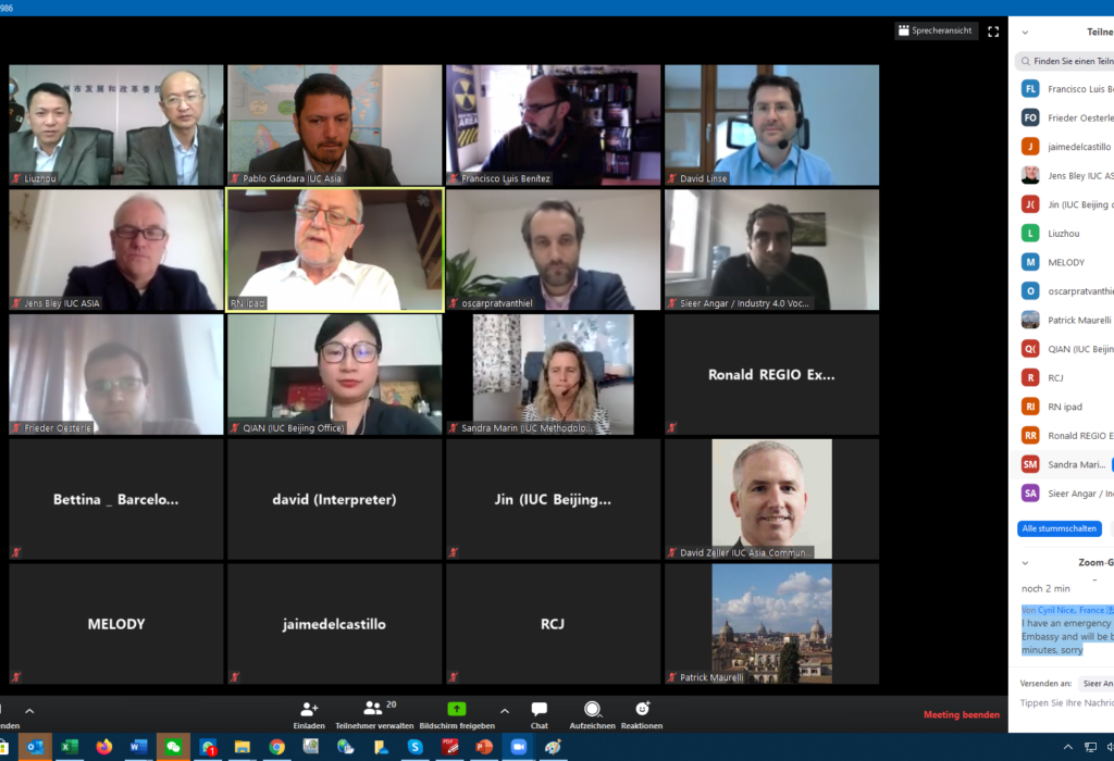 欧盟国际城镇合作项目 亚洲分部 线上国际研讨会 (二) 新冠病毒对城市决策者的影响