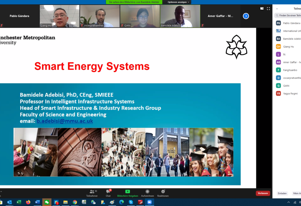 Manchester and Chengdu Experts Discuss Energy Cooperation