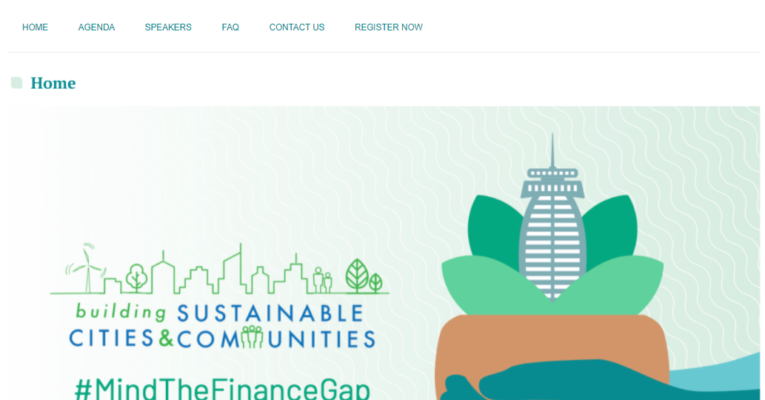 City Climate Finance Gap Fund Launching Event