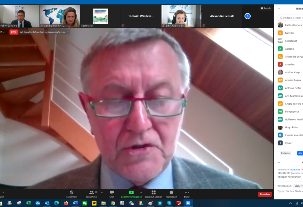 IUC Participates at EU Webinar on Regional Innovation