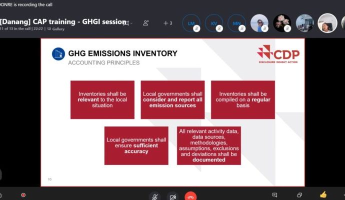 Vietnam: Da Nang City Strengthens Capacity to Develop Greenhouse Gases Inventory under IUC Asia Project