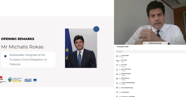 Malaysia: Final webinar on IUC technical assistance for development of Climate Action Plans