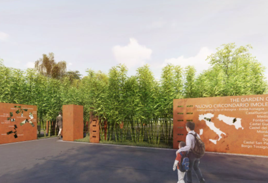 Bologna presents Visualization of Garden Pavilion in China for Yangzhou 2021 Expo